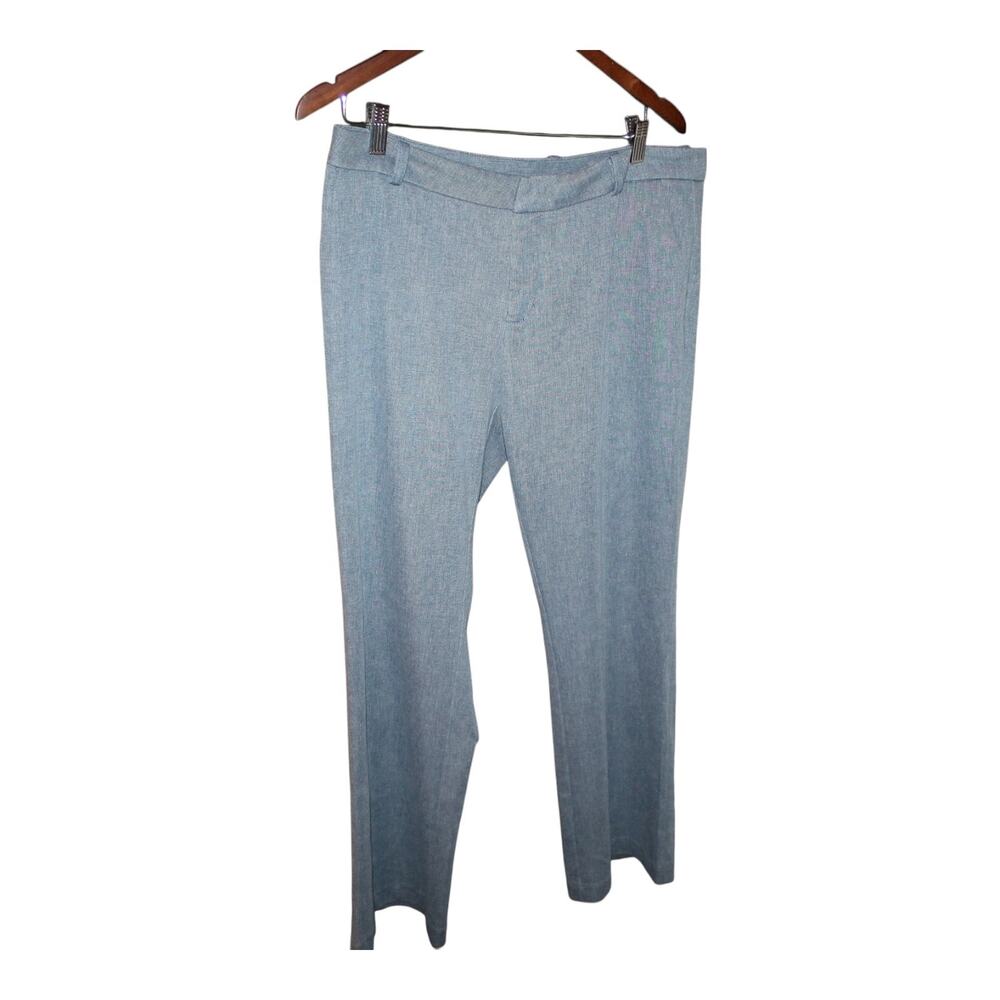 Kut from the Kloth Womens Trouser Pant, Poly/Rayon, SB10302P, Blue, Size 14P